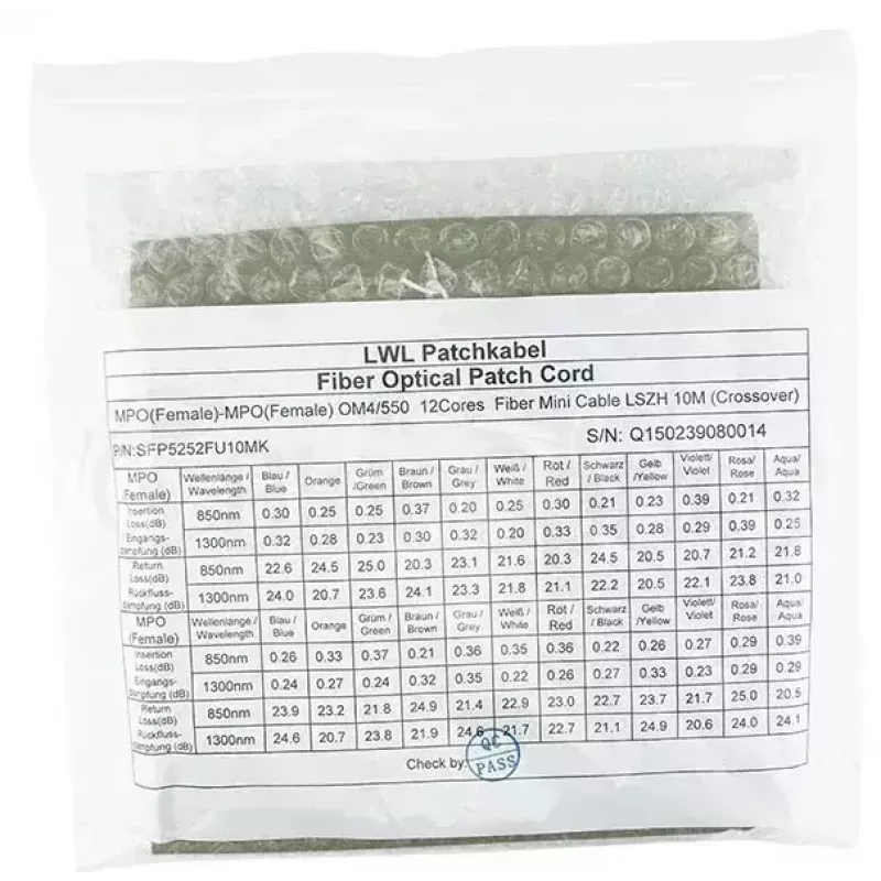 Glasfaserkabel BlueOptics 3HE13592AA-BO 3 m MPO/UPC OM4