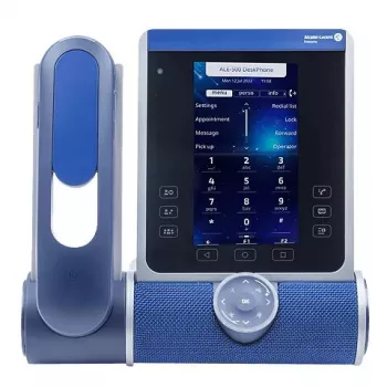 IP-Telefon Alcatel-Lucent ALE-500 Blau Kabellos LCD 5,5 Zoll