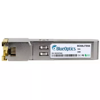 Glasfaser-Transceiver-Modul BlueOptics 407-BBWL-BO SFP+ 30m Aluminium