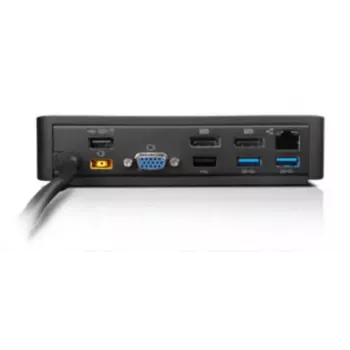 Lenovo Kabelgebunden USB 3.2 Gen 1 Typ-A Schwarz 40A40090EU Ethernet 1000 Mbit/s