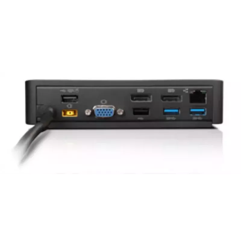 Lenovo Kabelgebunden USB 3.2 Gen 1 Typ-A Schwarz 40A40090EU Ethernet 1000 Mbit/s