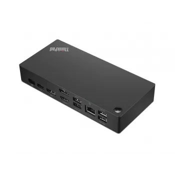 Lenovo ThinkPad Universal USB-C Kabelgebunden USB 3.2 Gen 1 (3.1 Gen 1) Typ-C Schwarz