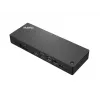 Lenovo 40B00300IT Laptop Dockingstation/Portreplikator Kabelgebunden Thunderbolt 4 Schwarz, Rot