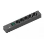 Bachmann 420.0013 2m 5 AC-Steckdosen Innenbereich Schwarz
