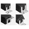 Power Extension Bachmann 420.0014 2m 7 AC Outlets Indoor Schwarz