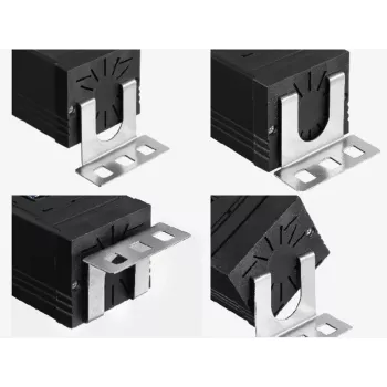 Power Extension Bachmann CONNECT LINE 2 m 8 AC Outlets Indoor Schwarz