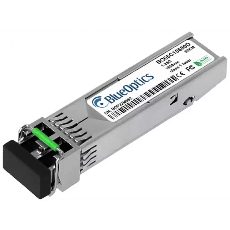 Glasfaser-SFP-Transceiver BlueOptics 430-4536-BO 80000 m Aluminium