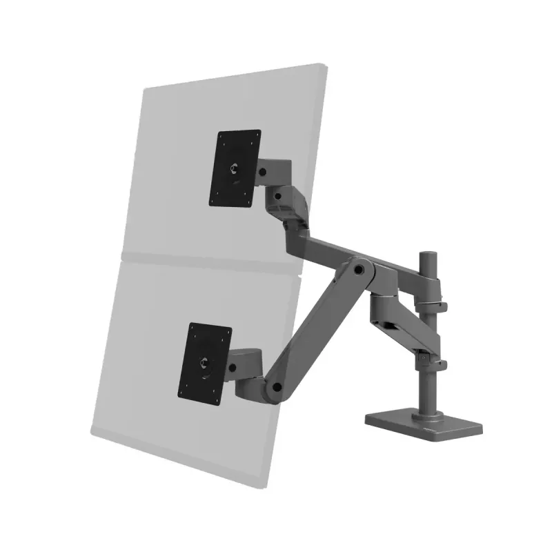 Ergotron LX Series 45-690-293 Monitorhalterung Ständer 68,6 cm 27 Zoll Schreibtisch Dunkelgrau