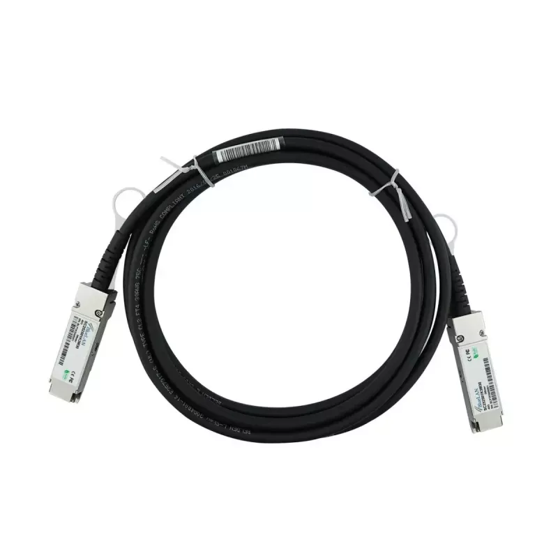 BlueOptics 470-AAVH InfiniBand-Glasfaserkabel 5 m QSFP Schwarz