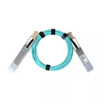 InfiniBand/Glasfaserkabel BlueOptics 470-ABOC-BO QSFP28 AOC 30 m Aqua