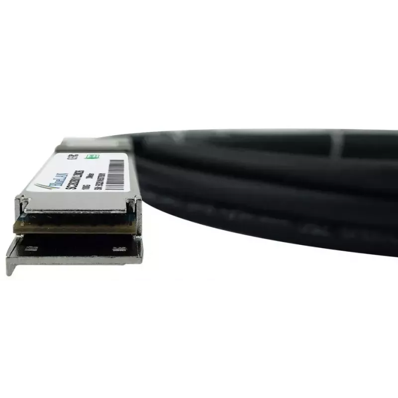 InfiniBand-/Glasfaserkabel BlueOptics 470-ABPY 1 m QSFP28 Schwarz