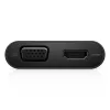 USB-C Hub DELL USB-C - HDMI / VGA / Ethernet / USB 3.0 Schwarz