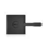 USB-C Hub DELL USB-C - HDMI / VGA / Ethernet / USB 3.0 Schwarz