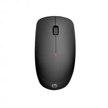 HP 235 schlank Wireless Maus, beidhändig, optisch, RF Wireless, 1600 DPI, Schwarz