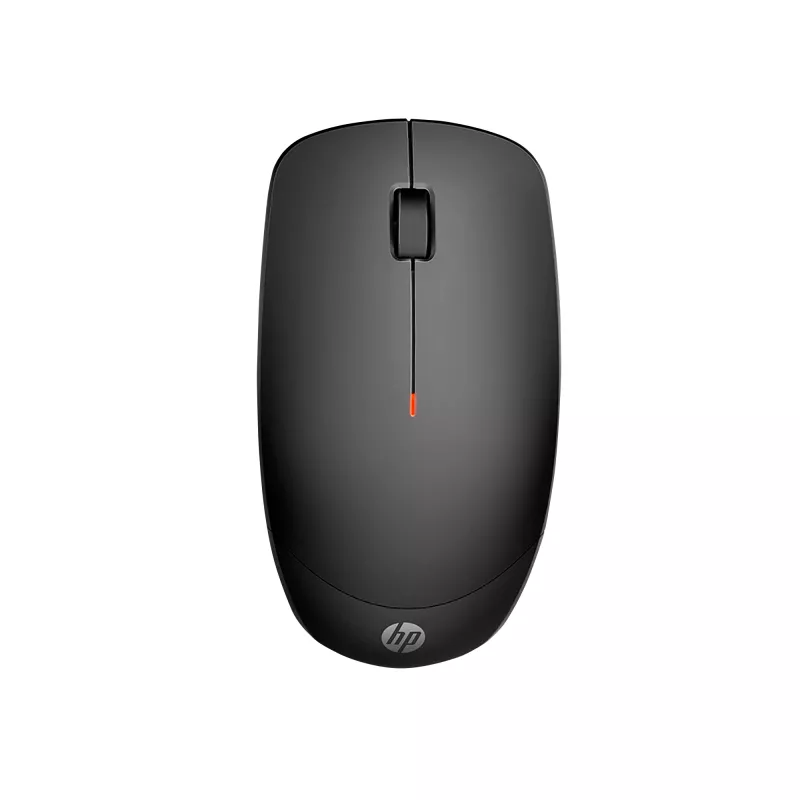 HP 235 schlank Wireless Maus, beidhändig, optisch, RF Wireless, 1600 DPI, Schwarz