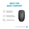 HP 235 schlank Wireless Maus, beidhändig, optisch, RF Wireless, 1600 DPI, Schwarz
