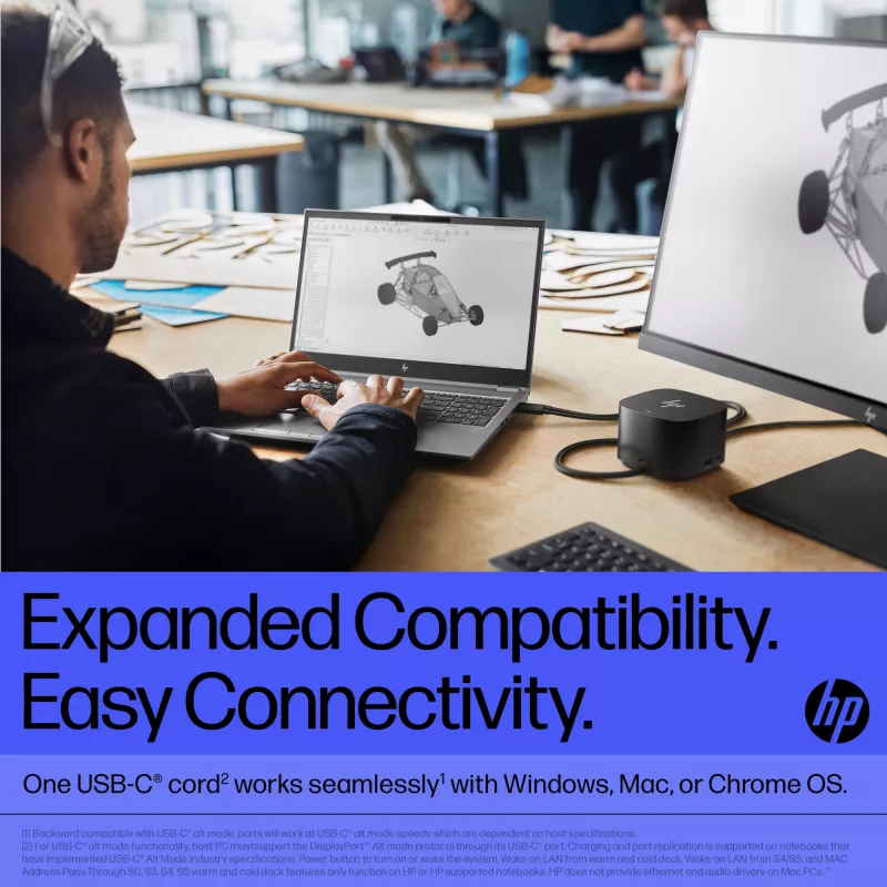 Docking Station HP Thunderbolt Dock 280W G4 Wired Thunderbolt 4 Black