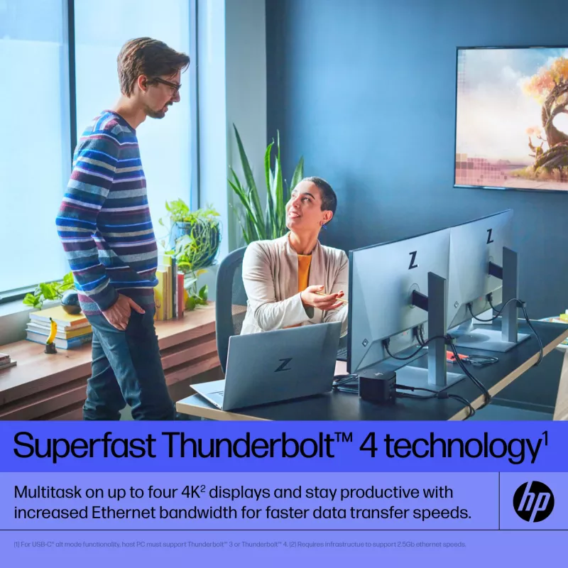 Docking Station HP Thunderbolt Dock 280W G4 Wired Thunderbolt 4 Black