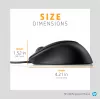 HP USB Fingerprint Maus USB Type-A