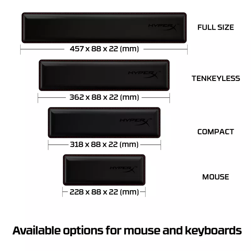 HyperX Handgelenkauflage – Maus