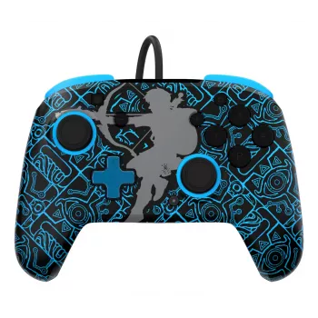 PDP Nintendo Switch Sheikah Shoot REMATCH GLOW Controller, Gamepad, Nintendo Switch, Nintendo Switch Lite, Nintendo Switch OLED, D-pad, Home-Taste, Analog / Digital, Kabelgebunden, USB