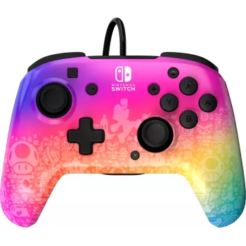PDP REMATCH Wired Controller: Star Spectrum für Nintendo Switch, Nintendo Switch - OLED-Modell