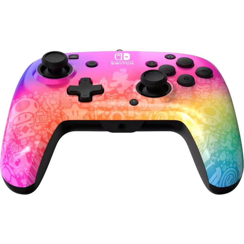 PDP REMATCH Wired Controller: Star Spectrum für Nintendo Switch, Nintendo Switch - OLED-Modell