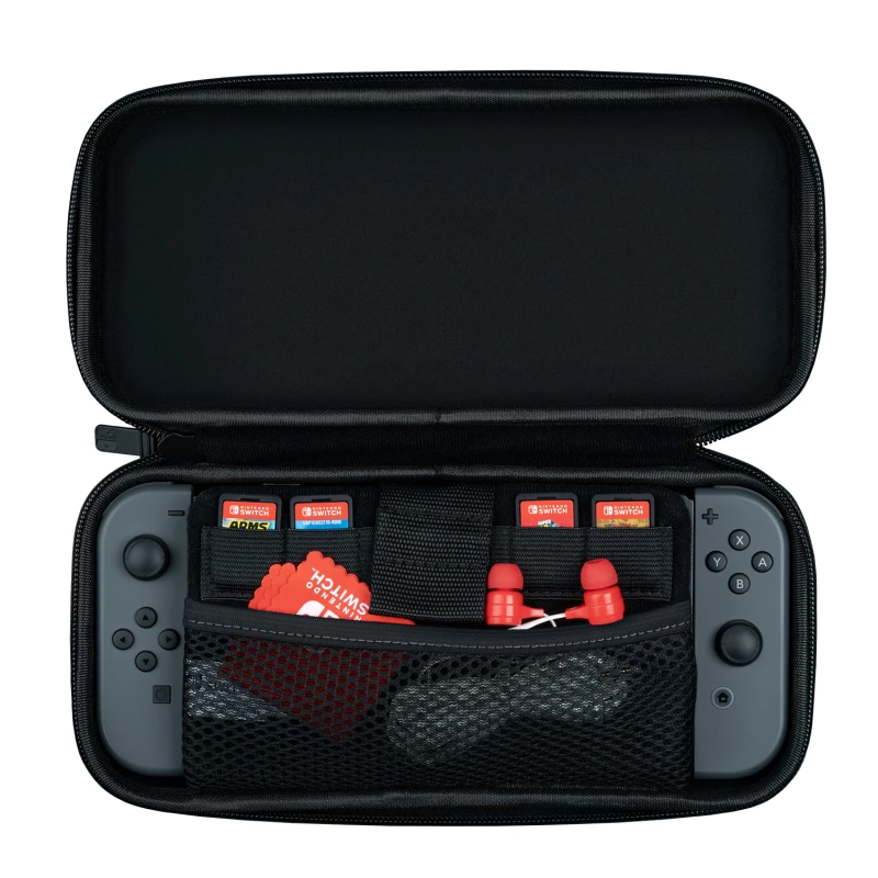 PDP 500-141-EU tragbare Spielkonsole-Tasche Hartschalenetui Nintendo Grau
