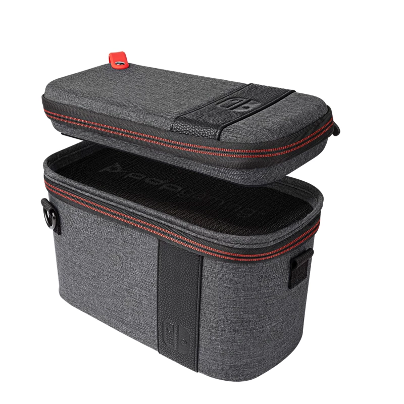 PDP 500-141-EU tragbare Spielkonsole-Tasche Hartschalenetui Nintendo Grau