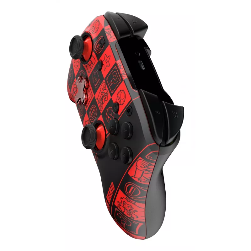PDP REMATCH GLOW Schwarz, Grün, Rot Gamepad Analog / Digital Nintendo Switch, Nintendo Switch OLED