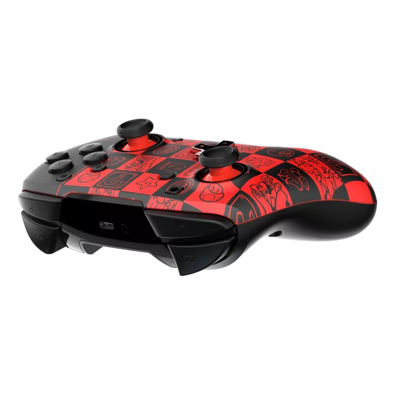 PDP REMATCH GLOW Schwarz, Grün, Rot Gamepad Analog / Digital Nintendo Switch, Nintendo Switch OLED