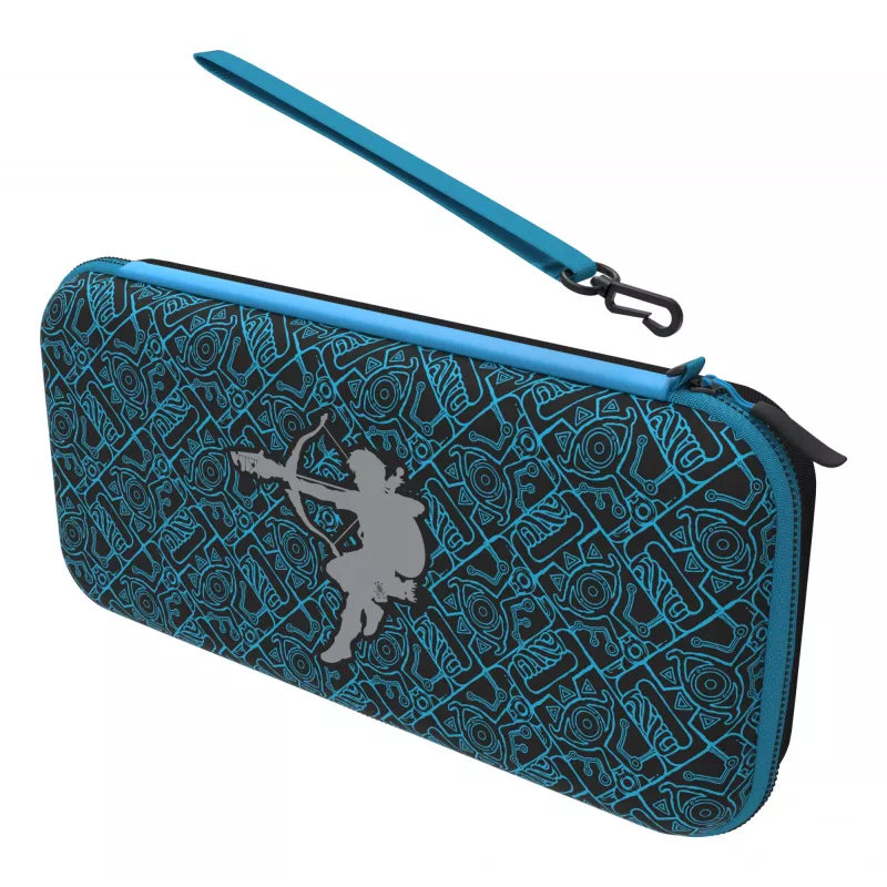 PDP Travel Case GLOW: Sheikah Shoot, für Nintendo Switch, Nintendo Switch Lite, Nintendo Switch – OLED-Modell