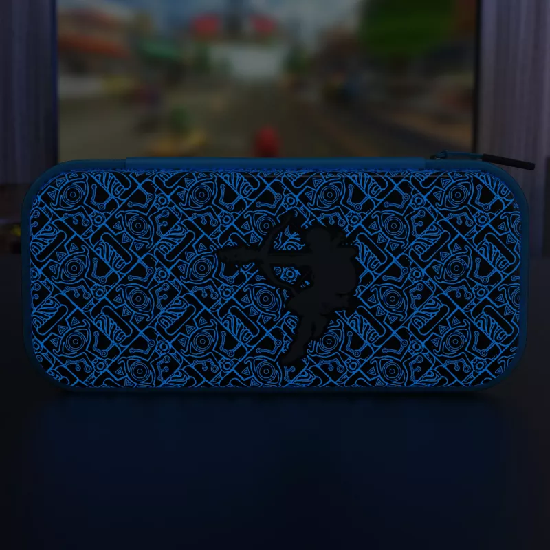 PDP Travel Case GLOW: Sheikah Shoot, für Nintendo Switch, Nintendo Switch Lite, Nintendo Switch – OLED-Modell
