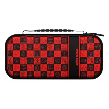 PDP Travel Case Plus GLOW: Super Icon, für Nintendo Switch, Nintendo Switch Lite, Nintendo Switch – OLED-Modell
