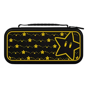 PDP Travel Case Plus GLOW: Super Star, Für Nintendo Switch, Nintendo Switch Lite, Nintendo Switch - OLED-Modell