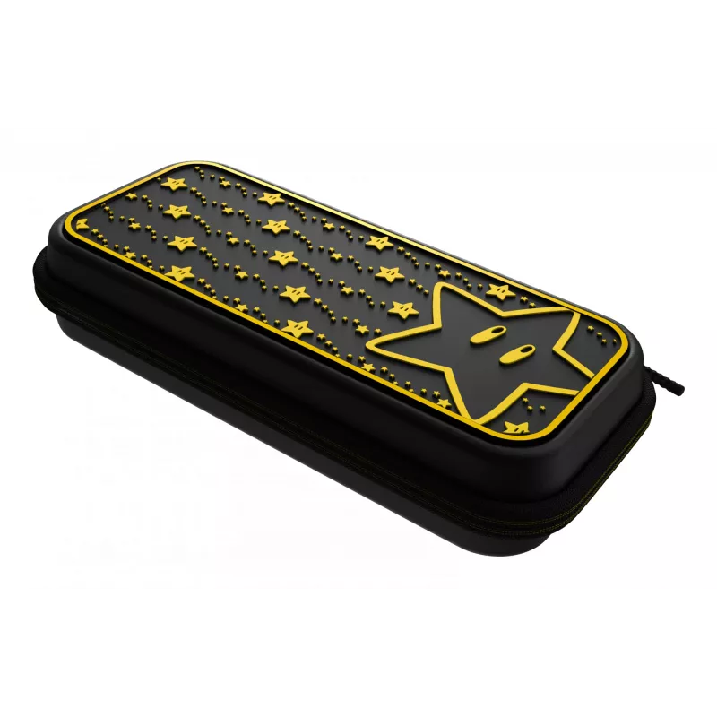 PDP Travel Case Plus GLOW: Super Star, Für Nintendo Switch, Nintendo Switch Lite, Nintendo Switch - OLED-Modell