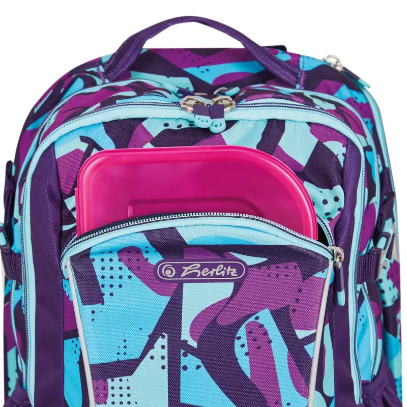 Schulrucksack Herlitz Ultimate CamoPurple