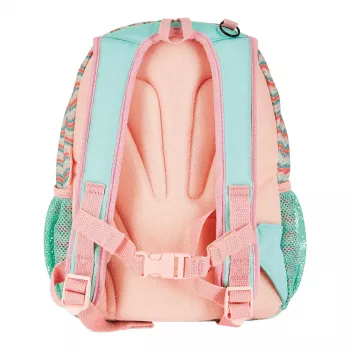 Schulrucksack Herlitz Rookie Sweet Jungle Grün Pfirsich Polyester