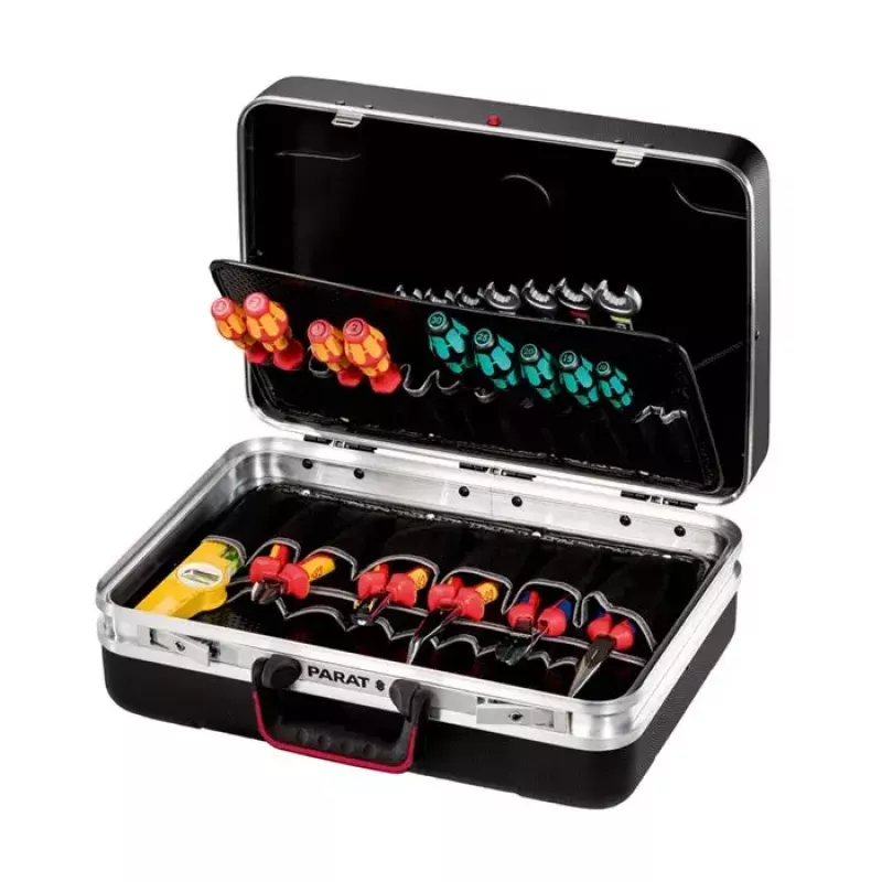 Werkzeugkoffer Parat 533000171 Schwarz Aluminium Kunststoff