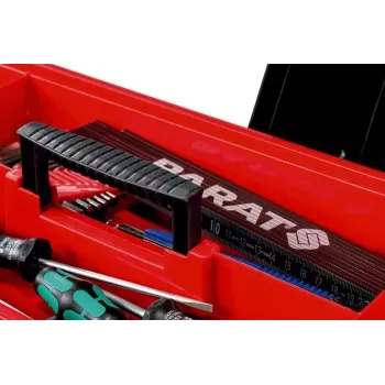 Werkzeugkasten Parat 5812000391 Polypropylen Schwarz Rot 480x255x260 mm