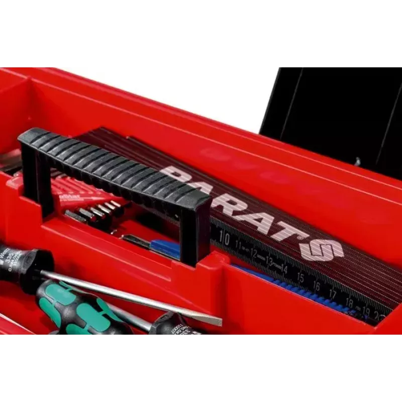 Werkzeugkasten Parat 5812000391 Polypropylen Schwarz Rot 480x255x260 mm