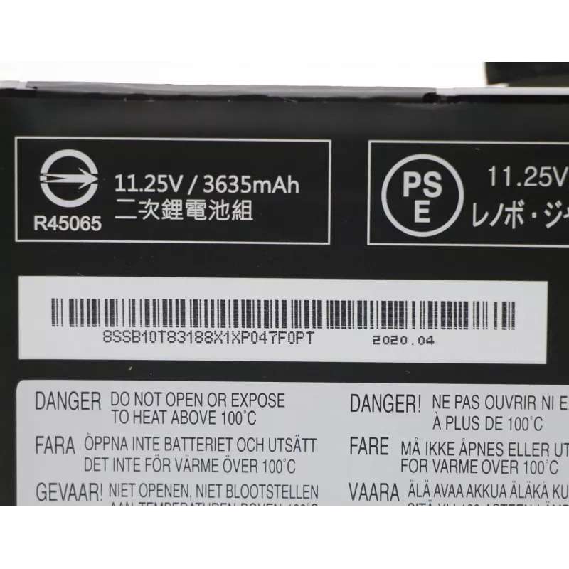 Interner Laptop-Akku Lenovo 3-Zellen 42Wh Li-Ion Modell 5B10W13945