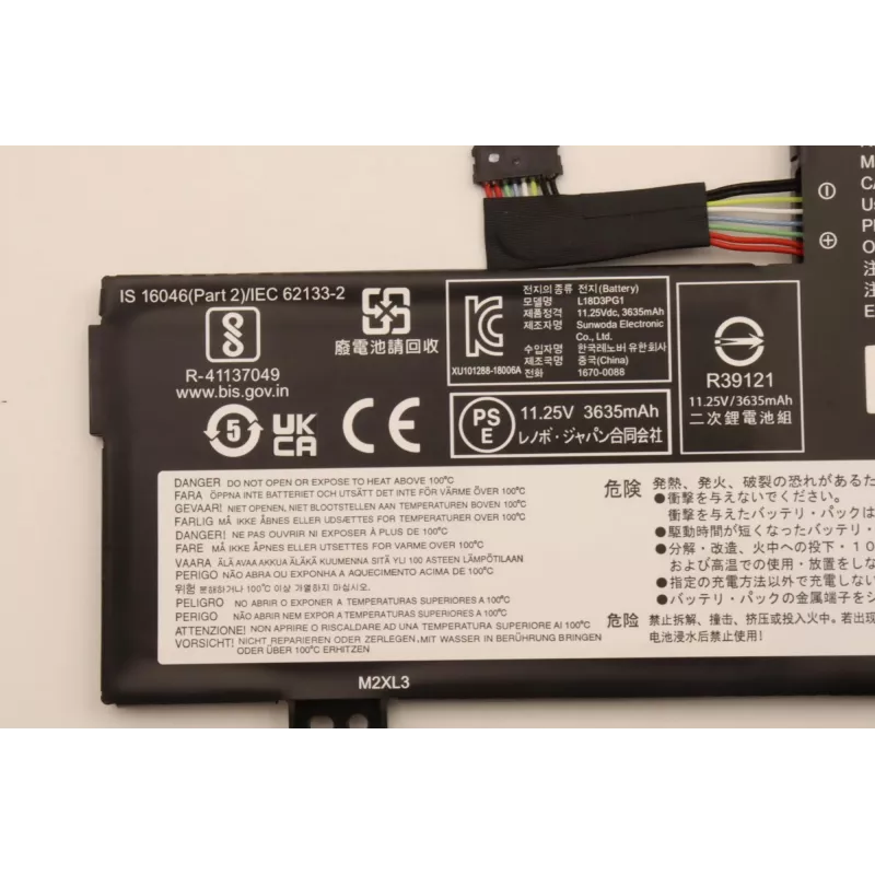 Interner Laptop-Akku Lenovo 5B10W13947 42Wh Li-Ion