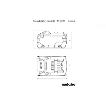 Ladegerät Metabo 625549000 Universal AC