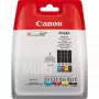Canon CLI-551 BK/C/M/Y Tintenpatronen-Multipack, Standard-Reichweite, Schwarz, Cyan, Magenta, Gelb, 4 Stück, Multipack