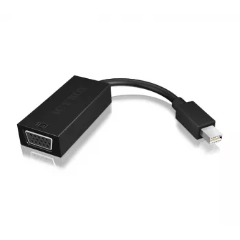 ICY BOX IB-AC504 VGA (D-Sub) Mini DisplayPort Schwarz