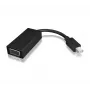 ICY BOX IB-AC504 VGA (D-Sub) Mini DisplayPort Schwarz
