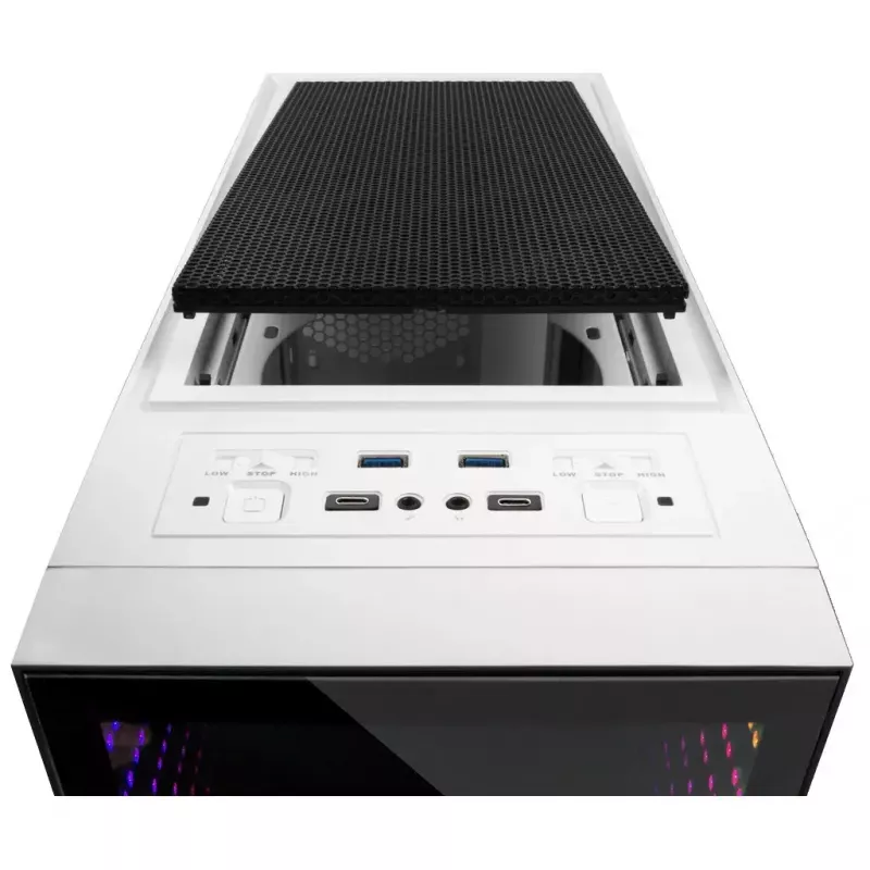 PC-Gehäuse Inter-Tech X-908 Infini 2 Tower Weiß