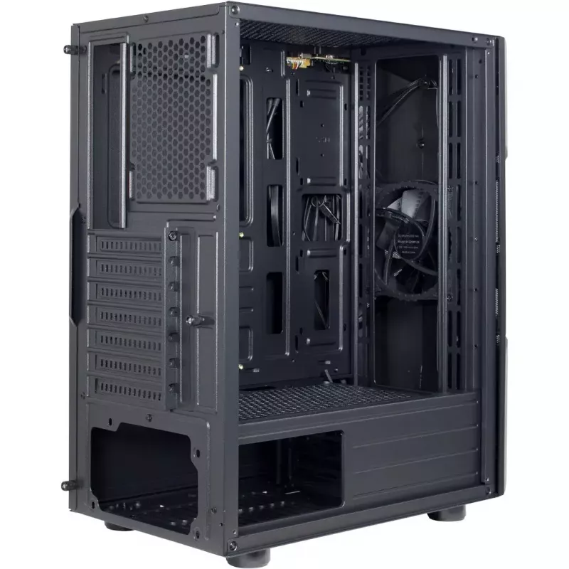 PC-Gehäuse Inter-Tech IT-3306 CAVY Tower Schwarz