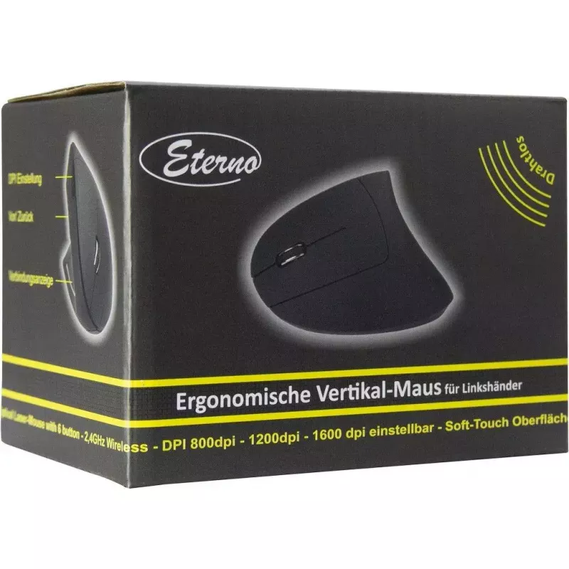 Maus Inter-Tech KM-206L RF Wireless Optisch